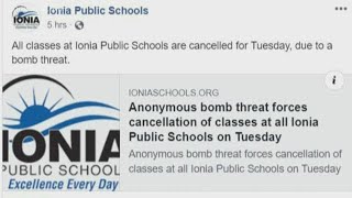 Ionia Public Schools closed for bomb threat