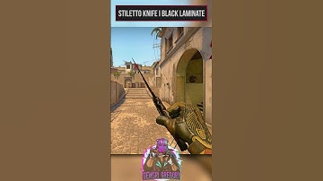 Stiletto Knife | Black Laminate - Concept - CS:GO Shorts