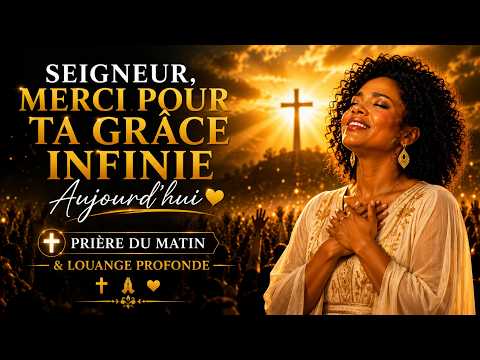 🌅 Seigneur, Merci Pour Ta Grâce Infinie Aujourd’hui | Prière du Matin & Louange Profonde