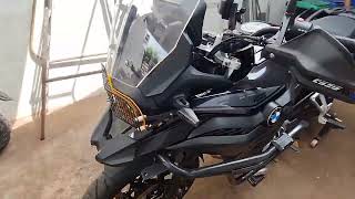 BMW F750 GS Crash Guard and Pannier Brackets install by @crashguardphilippines