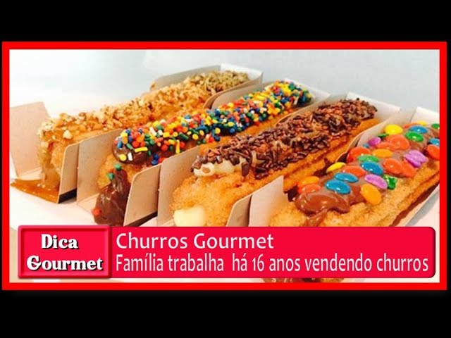 FAMÍLIA VENDE CHURROS HÁ 16 ANOS DICA GOURMET