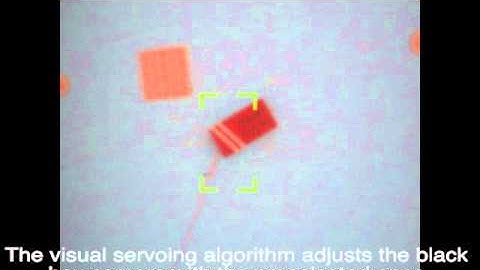 Template Tracking and Visual Servoing for Alignment Tasks with Autonomous Underwater Vehicles