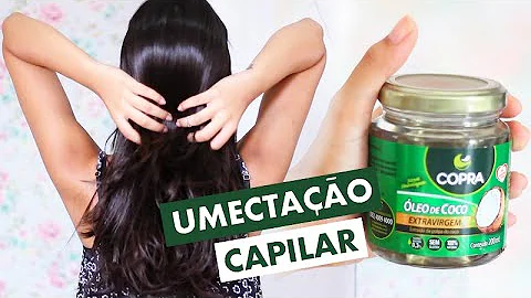 Como passar umectação no cabelo?