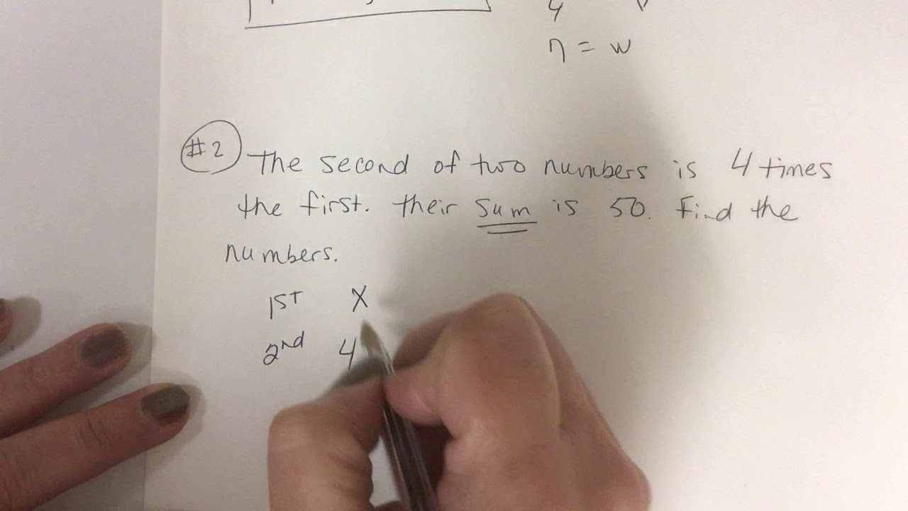 Perimeter and Consecutive Integer Word Problems - YouTube