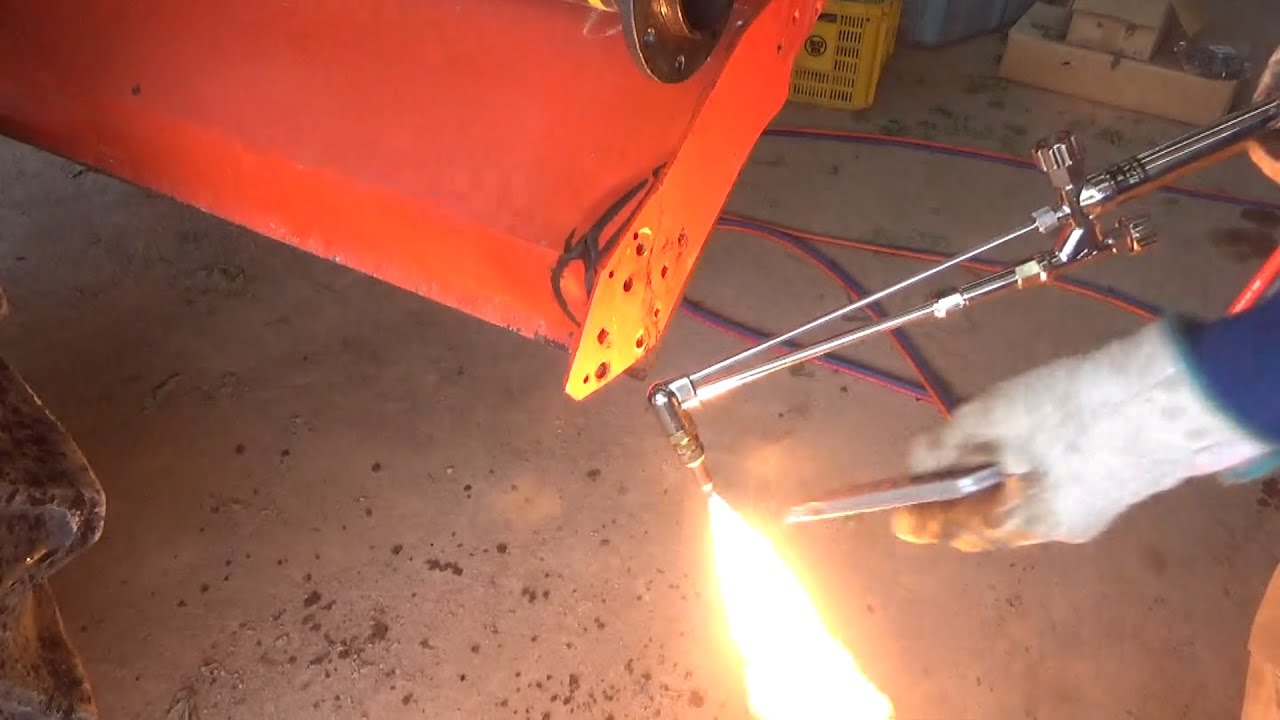 ロータリーを整備してみた（フレーム曲がり修正編） - YouTube