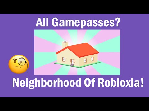 The Neighborhood Of Robloxia All The Gamepasses By Sweetology Plays - roblox high school roleplay summer break radiojh games gamer chad