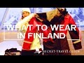 Lapland/Finland in winter what to wear - thermal clothing for extreme cold