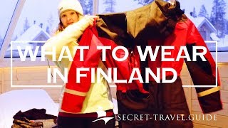 Lapland/Finland in winter what to wear - thermal clothing for extreme cold