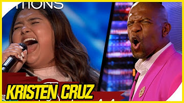 Kristen Cruz surpreende os jurados com sua voz inacreditável | AGT 2022