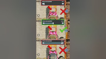 ✅ Best Reticle Size Adjustment settings Settings in CODM BR🔥Pro Settings💯 Codmobile #shorts #codmbr
