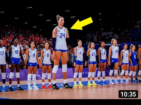 The Tallest Volleyball Girl You’ll Ever See!