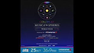 Coldplay & Bernardo Santos - Gravity (Good Quality) | Monterrey 26/03/2022