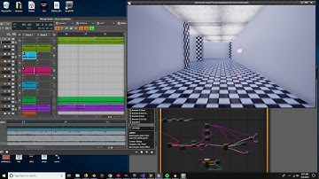 UE4/Bitwig Live Music Sync Concept