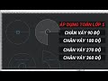 Hướng dẫn cắt chân váy 90-180-270-360 độ bằng toán lớp 5