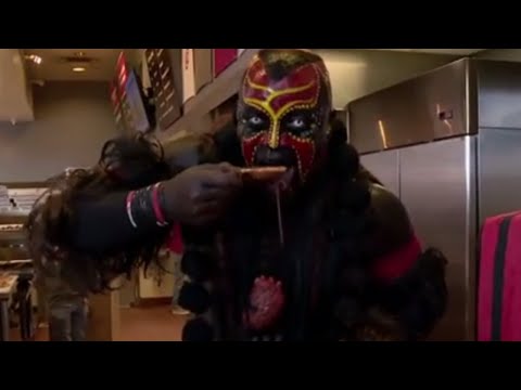 Boogeyman serves up worm pizza on Swerved (WWE Network)