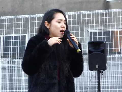 末吉実鈴「また君に恋してる」(坂本冬美)、北助松７イレブン、１６.１２.１０