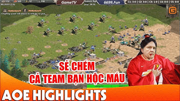 Trận chém Điên Dại của Chim Sẻ:"Như không bao giờ được chém" | AoE Highlight