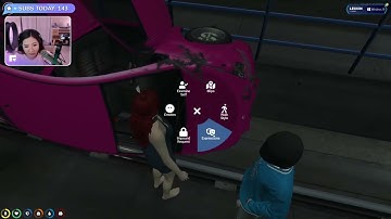 Fuslie Perspective Sykkuno Getting DITCHED By Her Then CRASHING... |  NoPixel 3.0 clips GTA RP