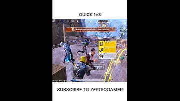 QUICK 1v3 ​⁠@zeroiqgamer8061 #shorts #bgmi #trending #1v3 #pubgmobile #gaming #ytshorts