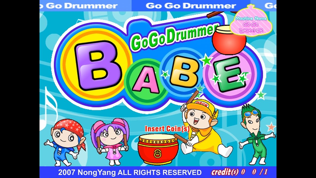 GoGo Drummer Babe Arcade