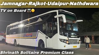 Jamnagar to Nathdwara in Shrinath Solitaire Premium Class Bus I जामनगर-नाथद्वारा रूट पे लग्जरी बस I screenshot 2