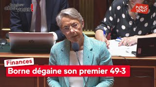 Rentrée parlementaire : Borne dégaine son premier 49-3