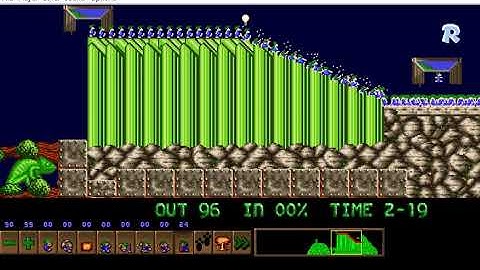 Lemmings Custom Level - A Lot Of Fuss 