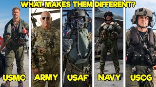 WHY DOES EVERY U.S. MILITARY BRANCH HAVE PILOTS? (EXPLORING THE DIFFERENCES)