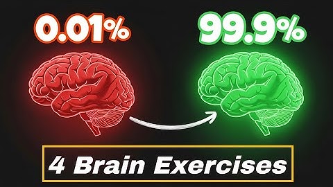 🧠 4 Simple Brain Exercises to Boost Your Brain Power & Focus | Explained in English 🇺🇸