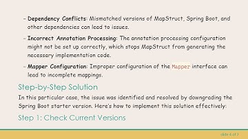 How to Fix Empty Mapped Objects When Using MapStruct in Spring Boot
