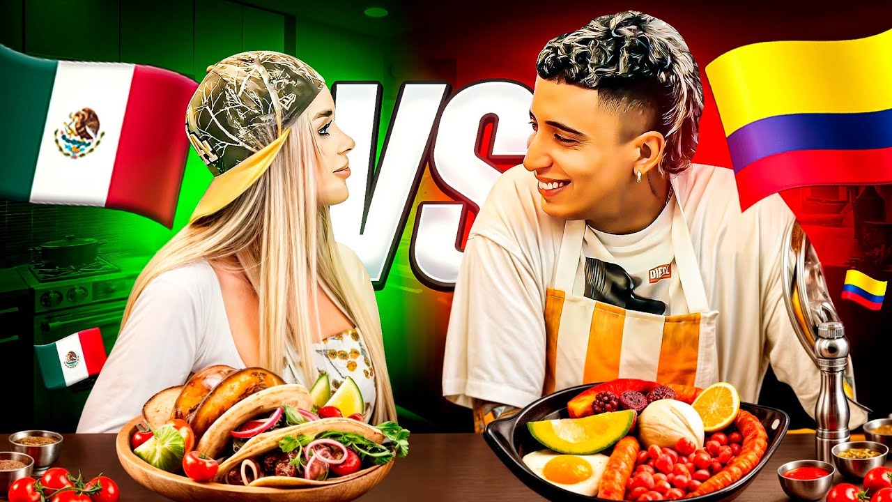 COCINANDO CON MARIA JULISSA 👨🏻‍🍳❤️ COMIDA MEXICANA vs COLOMBIANA !!