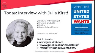 Interview with Cross-Cultural Book Author Dr. Julia Kirst | Cross-Cultural Trainers Network