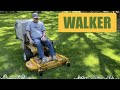 Walker Mower - Dad&#39;s test mow