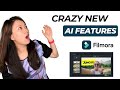 Looking at Filmora 13 CRAZY AI Features (2024)