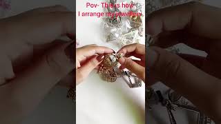 Organizing jewellery ? youtubeshorts viralvideo organizingjewellery