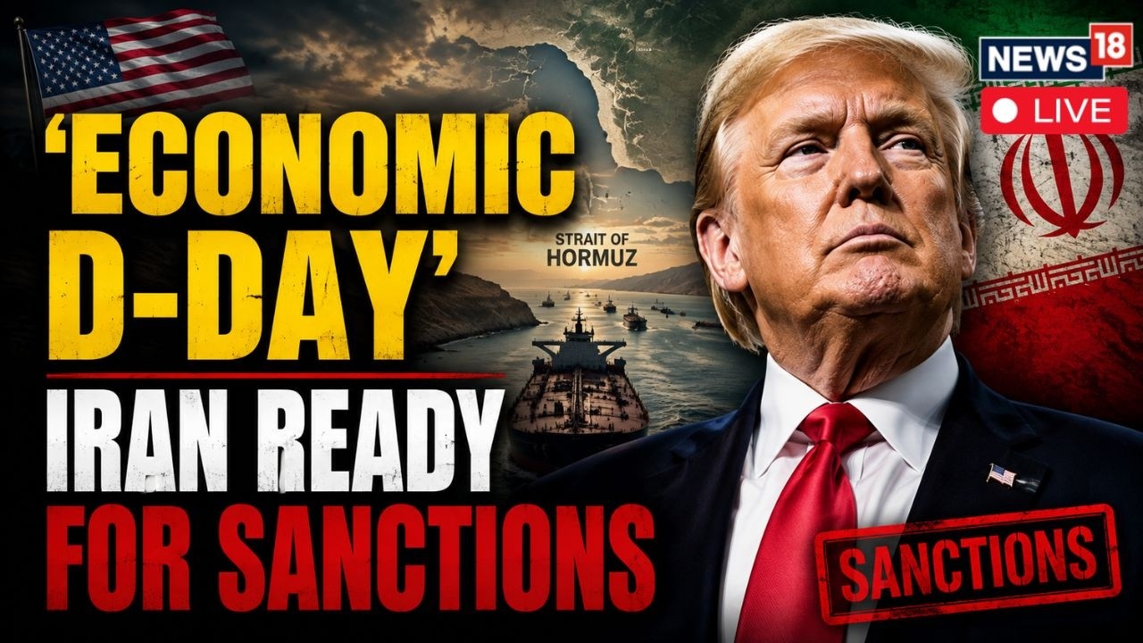US-Iran War News LIVE: ‘Economic D-Day’ Begins: Iran Says It’s Ready for U.S. Sanctions