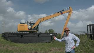CATERPILLR AM200 Pontoons Features - Amphibious Excavator screenshot 5