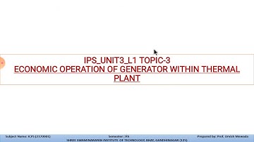 IPS UNIT4 L1 BY PROF. URVISH MEWADA