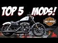 TOP 5 Harley-Davidson Sportster Modifications!