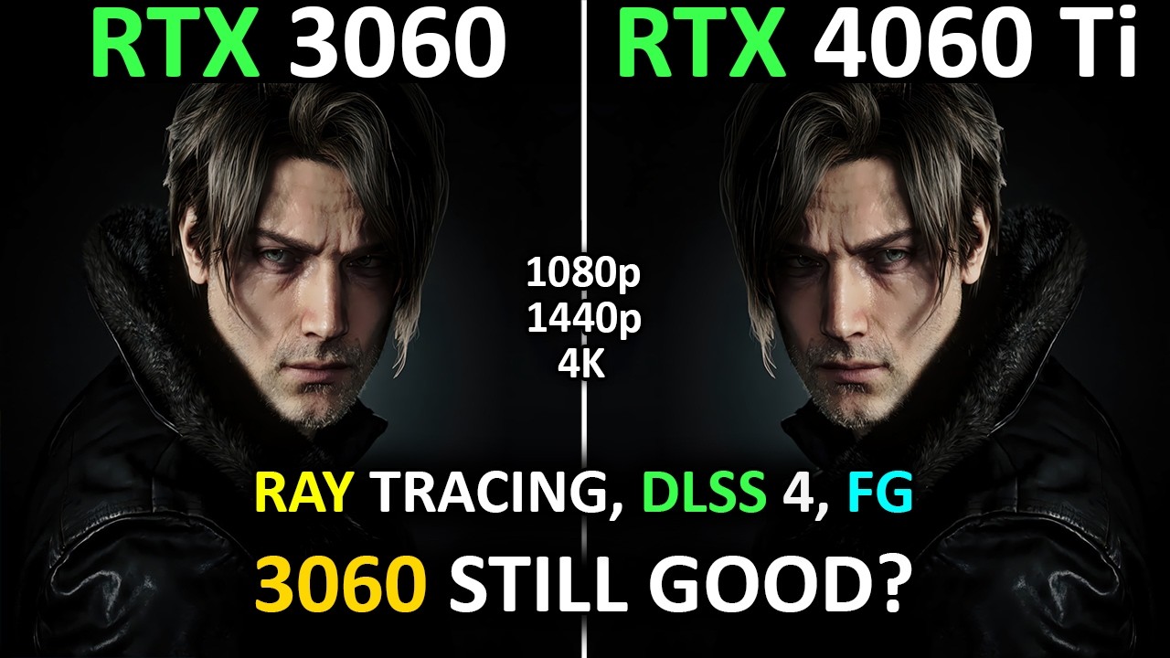 RTX 3060 Vs RTX 4060 Ti Test In 15 Games At 1080p 1440p 4K RT 