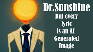 Dr. Sunshine is Dead-But every lyric is an AI generated image Resimi