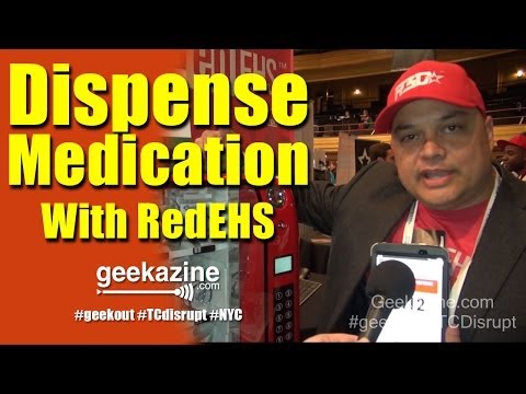 Red-EHS Puts Medication in Vending Machines at TCDisrupt 2014