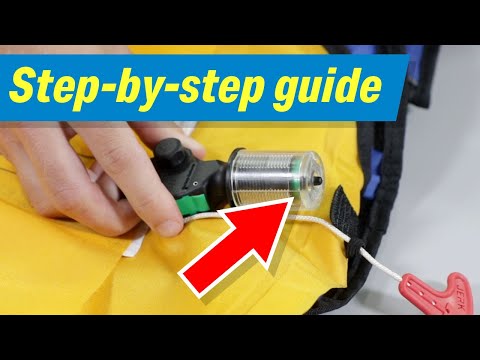 How to Re-Arm your Seachoice Inflatable Life Vest (PFD)