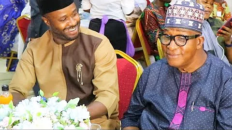 Like Father Like Son! See The Special Bond Btw Femi Adebayo & His Father, Oga Bello At Mercy Aigbe’s