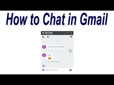 How to Chat in Gmail