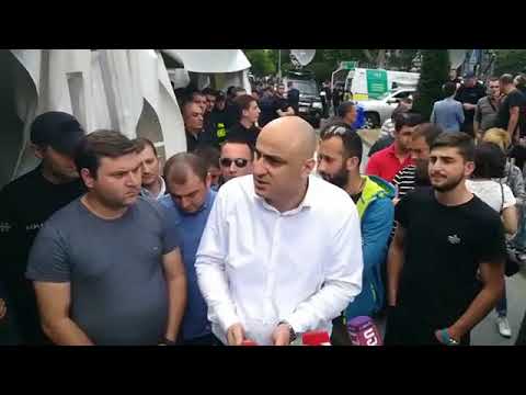 ნიკა მელია კარვების აღებაზე სარალიძეზე და მაჩალიკაშვილზე საუბრობს