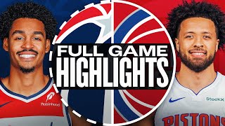 NBA 워싱턴 123-103 디트로이트 땡겨티비 하이라이트