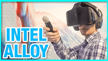 Intel Project Alloy: Wireless VR - Hands On Demo (CES 2017)