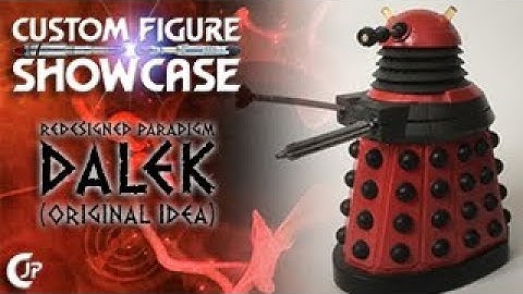 Custom Figure Showcase : Redesigned Paradigm Dalek (Original Idea)