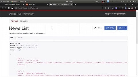 Secure Django REST API with Token Authentication